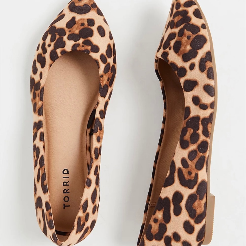 Torrid cheetah print flats
